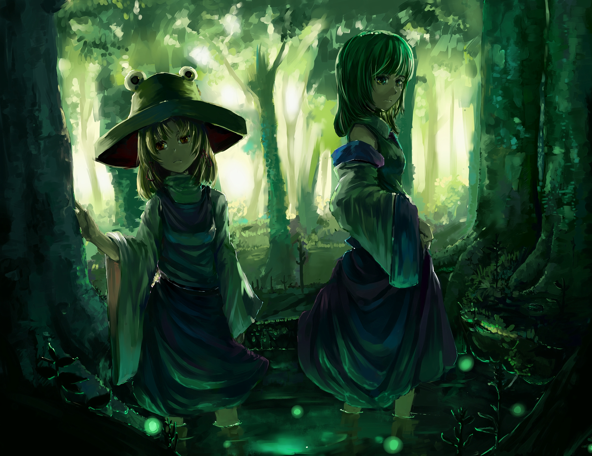 Download Suwako Moriya Anime Touhou HD Wallpaper