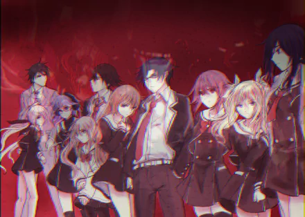 Shinji Itou Takeshi Shinjou Hana Kazuki Uki Yamazoe Senri Minamisawa Kurusu Nono Serika Onoe Mio Kunosato Hinae Arimura Takuru Miyashiro Anime ChaoS;Child HD Desktop Wallpaper | Background Image