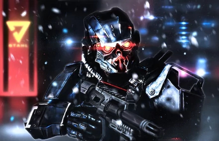 weapon soldier video game Killzone: Shadow Fall HD Desktop Wallpaper | Background Image