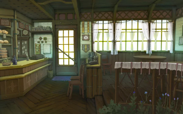 Anime shop HD Desktop Wallpaper | Background Image
