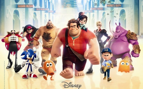 Film Les Mondes de Ralph Disney Fond d'écran HD | Image