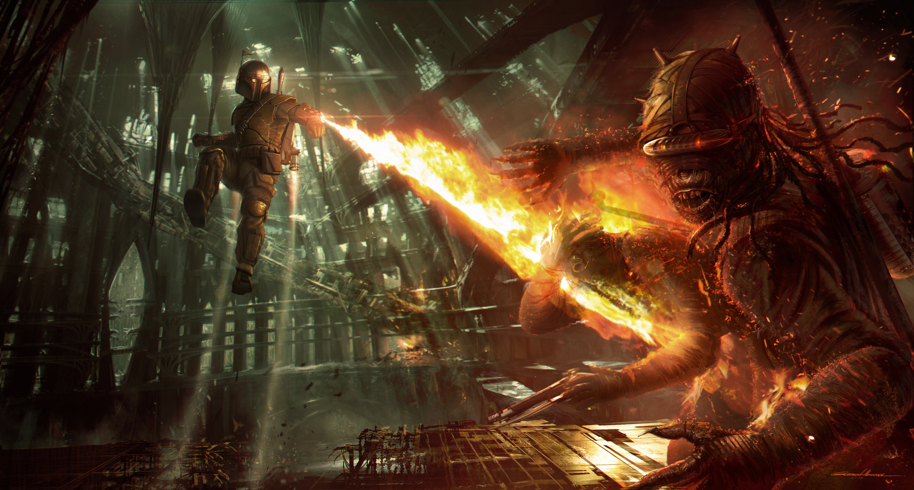 Video Game Star Wars 1313 HD Wallpaper | Background Image