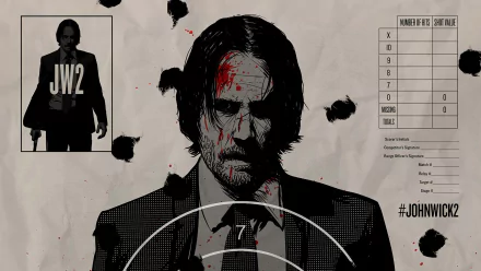 Keanu Reeves movie John Wick: Chapter 2 HD Desktop Wallpaper | Background Image