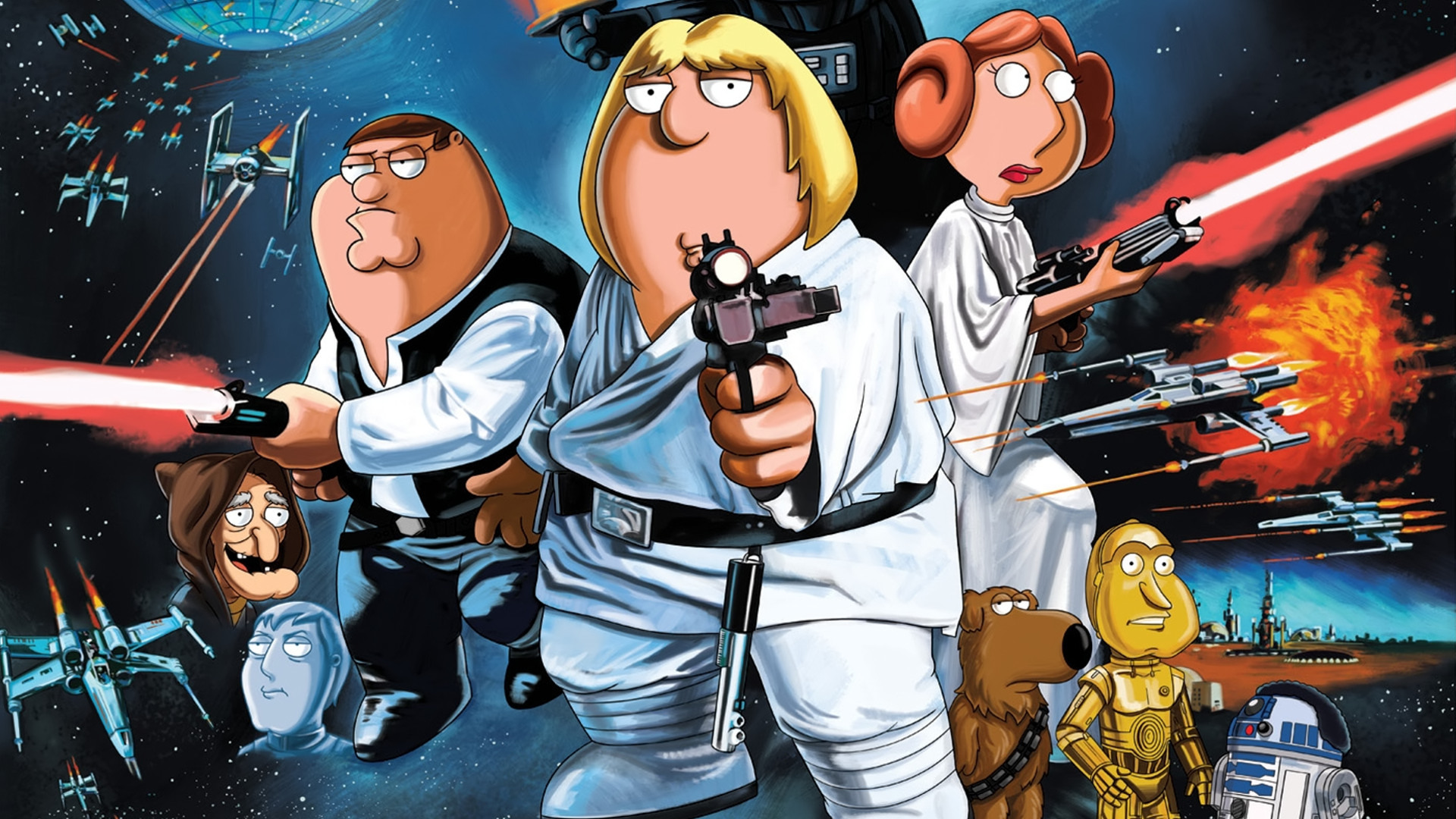 Movie Family Guy Presents: Blue Harvest HD Wallpaper | Background Image