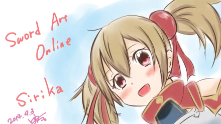 Silica (Sword Art Online) Keiko Ayano Anime Sword Art Online HD Desktop Wallpaper | Background Image