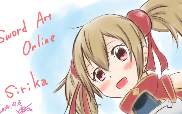 Silica (Sword Art Online) Keiko Ayano Anime Sword Art Online HD Desktop Wallpaper | Background Image