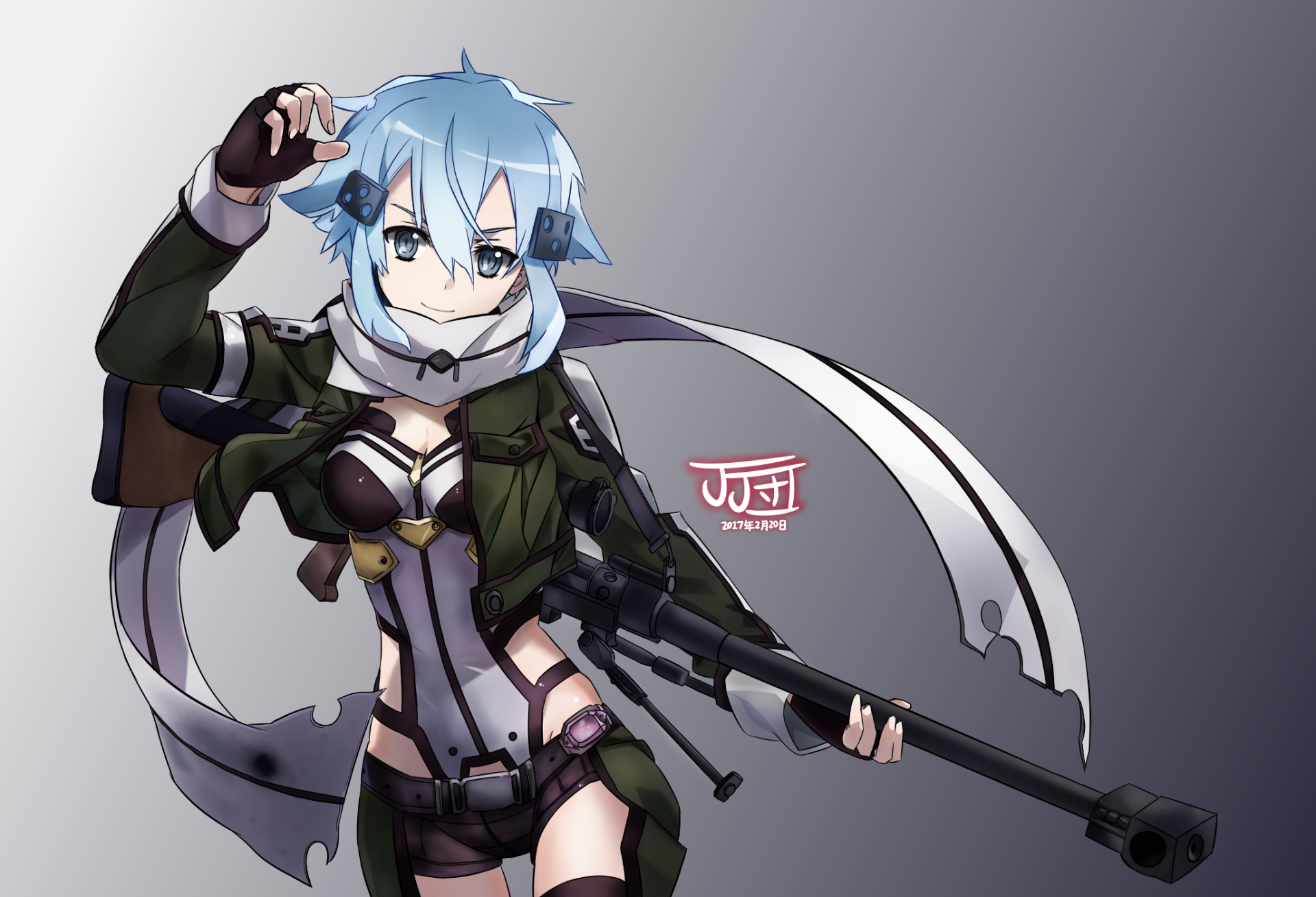 Download Shino Asada Sinon (Sword Art Online) Anime Sword Art Online II ...