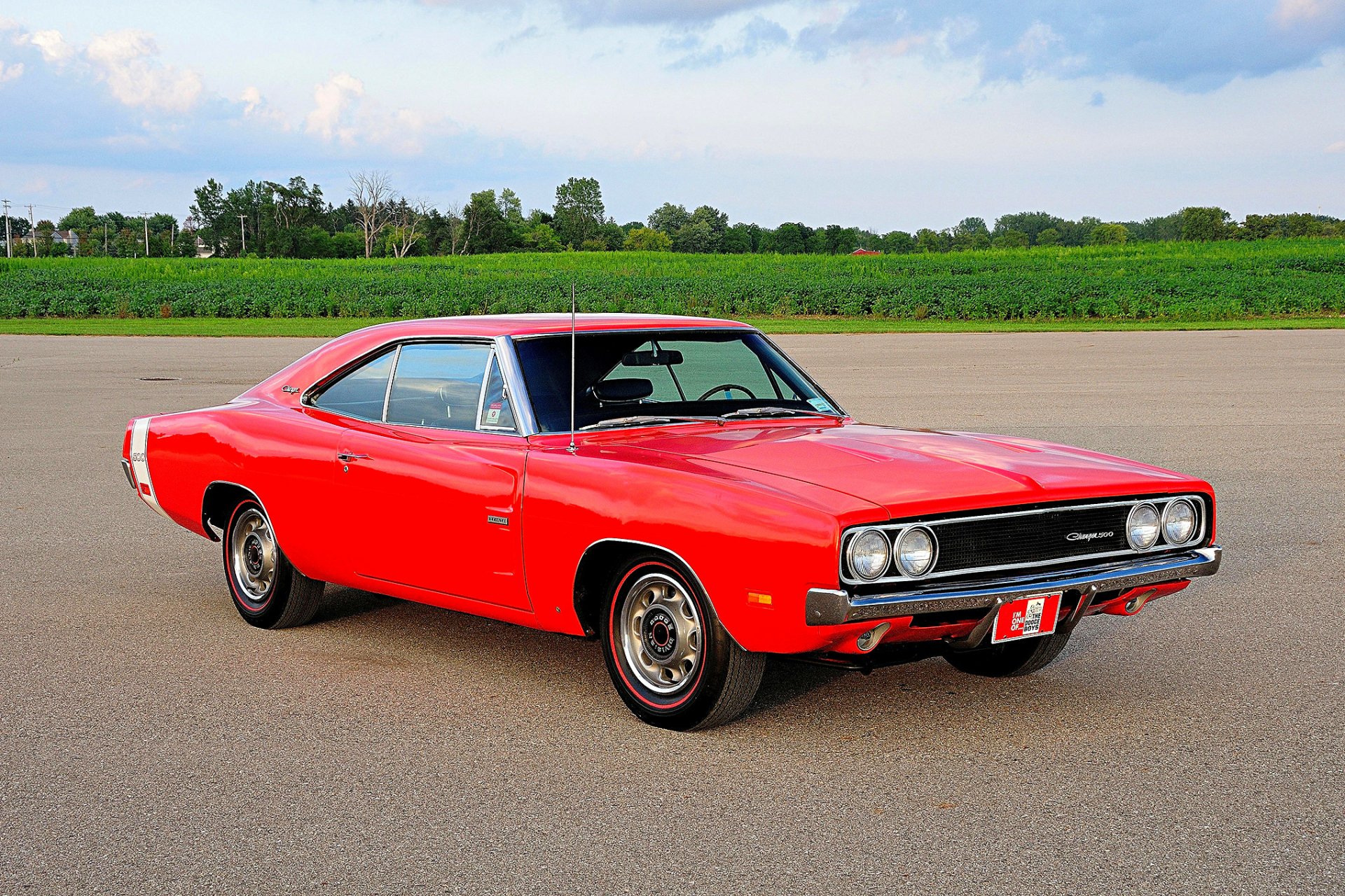 Download Mopar Muscle Car Vehicle Dodge Charger 500 HD Wallpaper