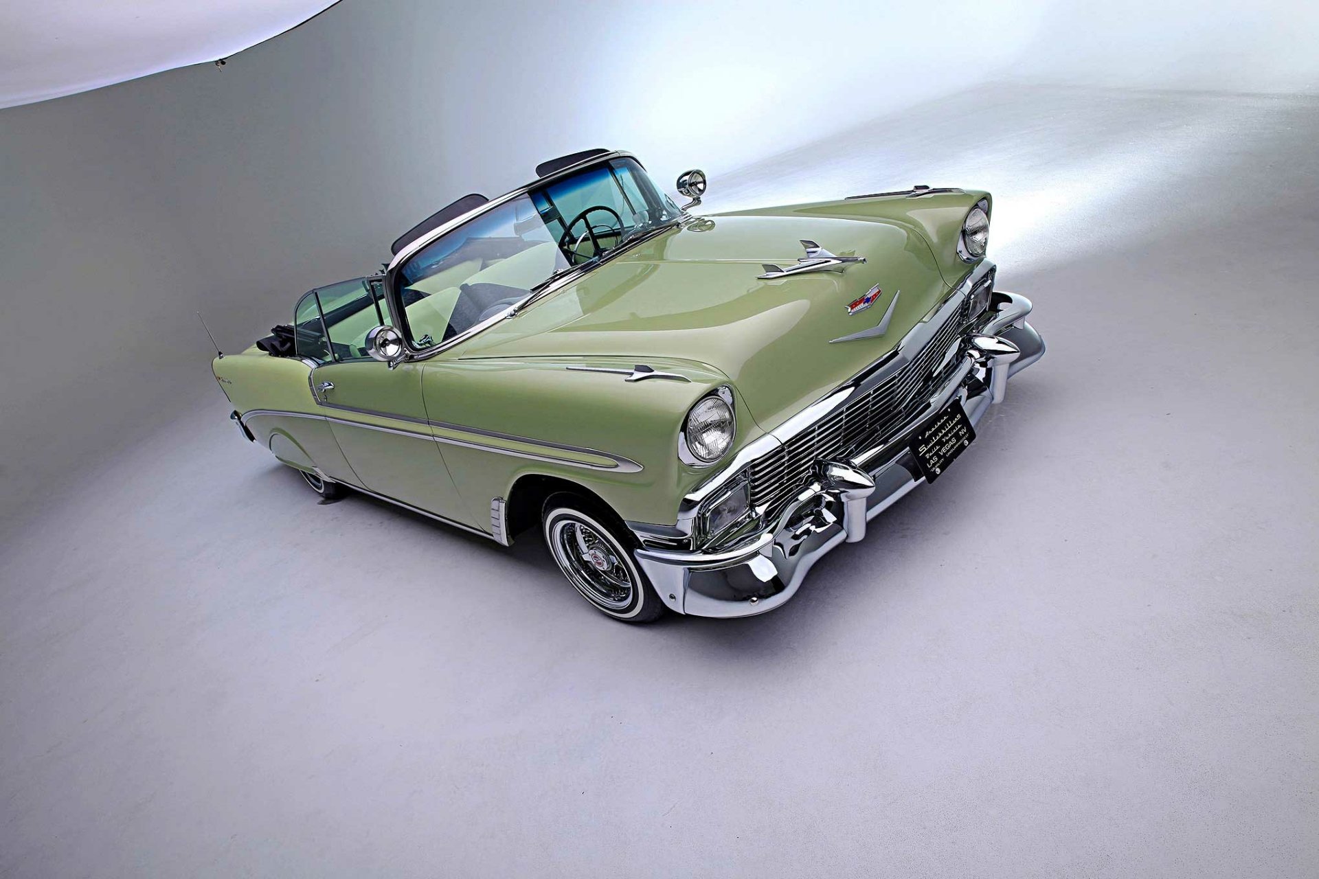 Download Lowrider Vehicle Chevrolet Bel Air HD Wallpaper