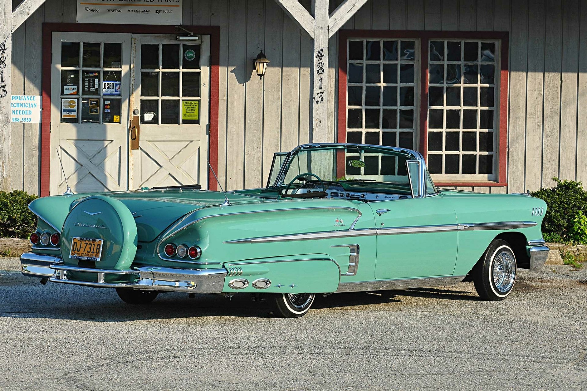 Download Lowrider Vehicle Chevrolet Impala Convertible HD Wallpaper