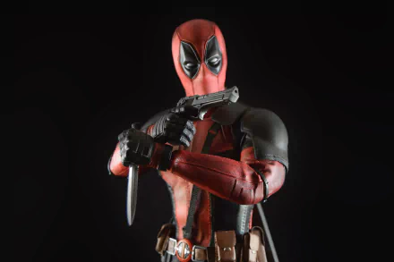 figurine Deadpool man made toy HD Desktop Wallpaper | Background Image