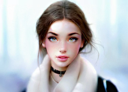  Hazel-Eyed Girl by Irakli Nadar