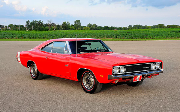 Mopar muscle car vehicle Dodge Charger 500 HD Desktop Wallpaper | Background Image