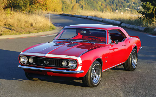 muscle car hot rod Chevrolet Camaro SS 350 vehicle Chevrolet Camaro SS HD Desktop Wallpaper | Background Image