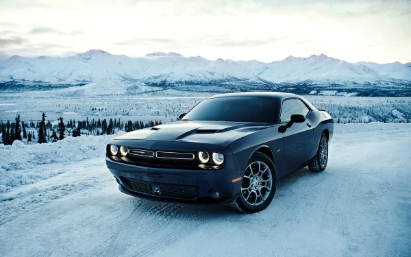 Mopar muscle car vehicle Dodge Challenger GT AWD HD Desktop Wallpaper | Background Image