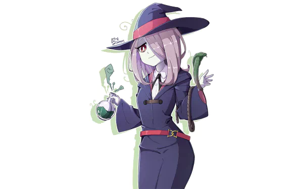 Sucy Manbavaran Anime Little Witch Academia HD Desktop Wallpaper | Background Image
