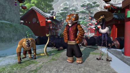 movie Kung Fu Panda Holiday HD Desktop Wallpaper | Background Image