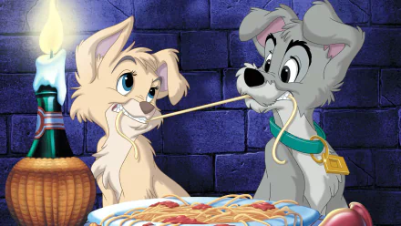 Scamp (Lady And The Tramp) Angel (Lady And The Tramp) movie Lady and the Tramp II: Scamp's Adventure HD Desktop Wallpaper | Background Image
