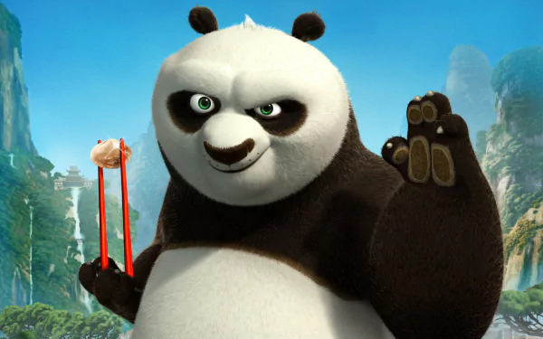 Po (Kung Fu Panda) movie Kung Fu Panda 2 HD Desktop Wallpaper | Background Image