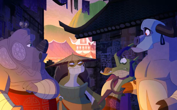 movie Kung Fu Panda: Secrets of the Masters HD Desktop Wallpaper | Background Image