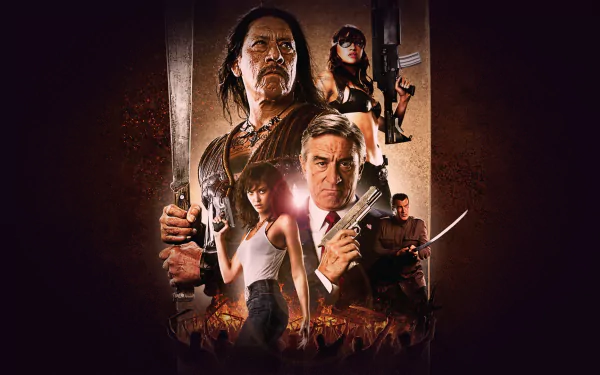 movie Machete (Movie) HD Desktop Wallpaper | Background Image