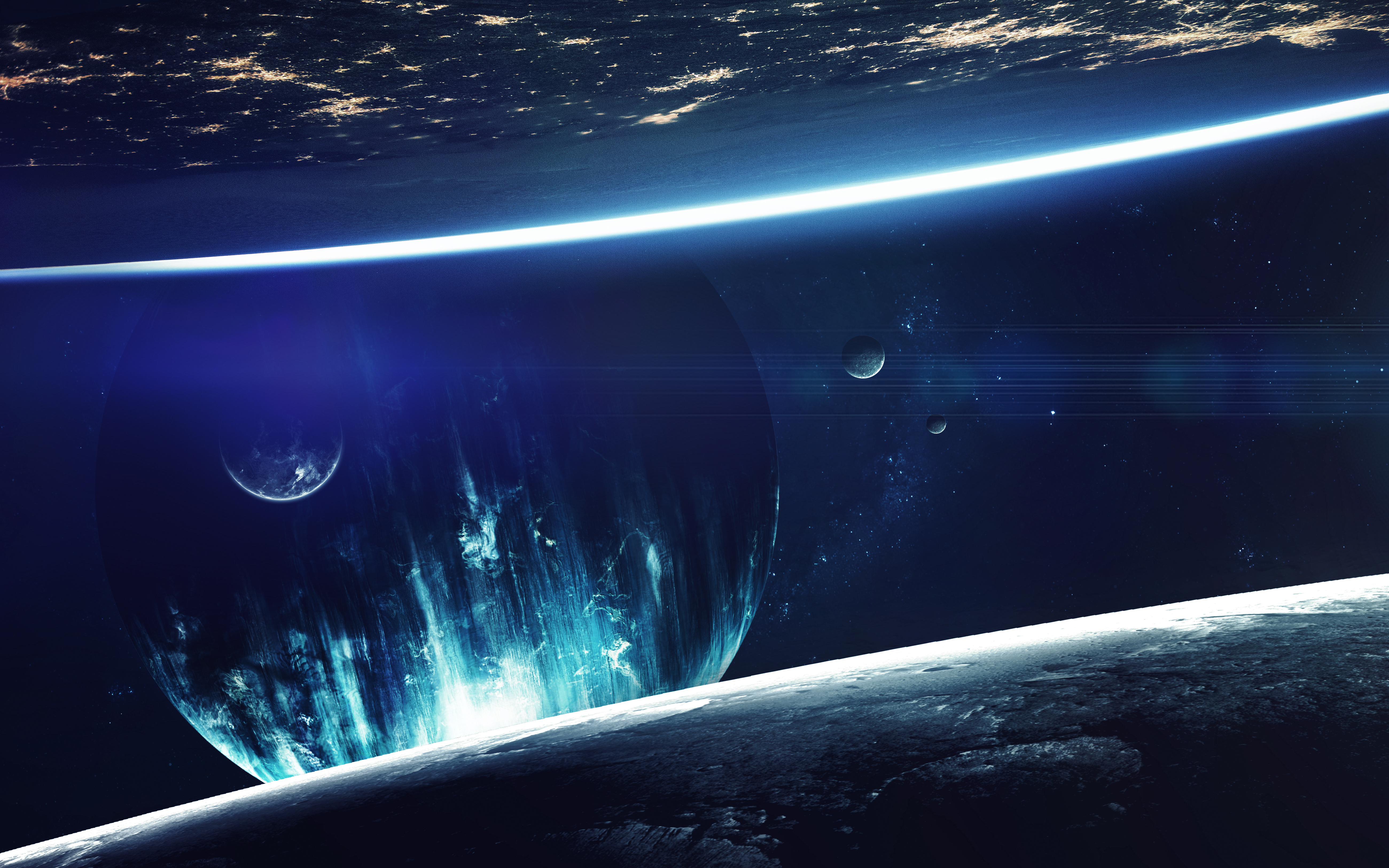 Download Sci Fi Planet 4k Ultra Hd Wallpaper 0822