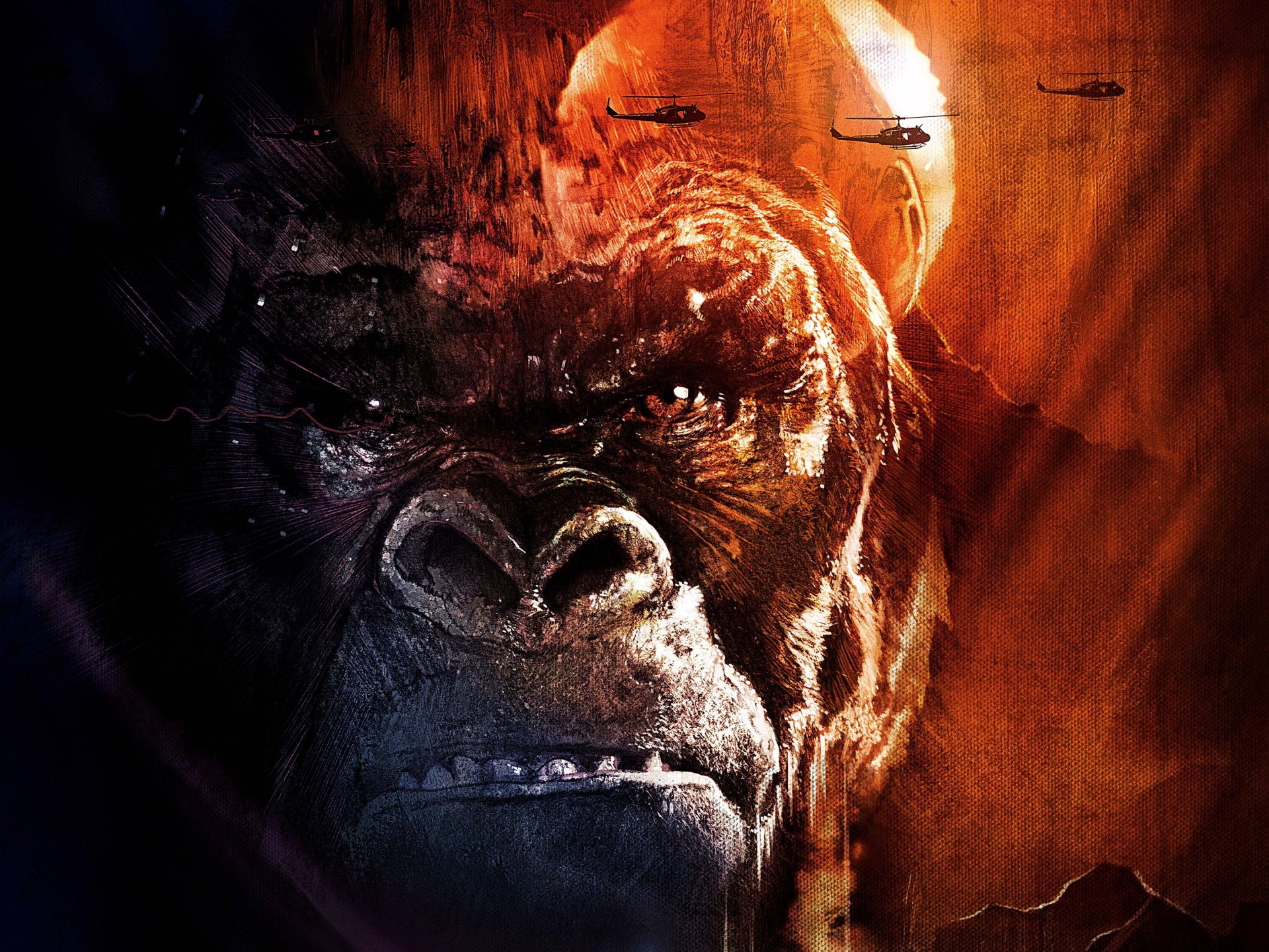 Download Gorilla Movie Kong: Skull Island HD Wallpaper