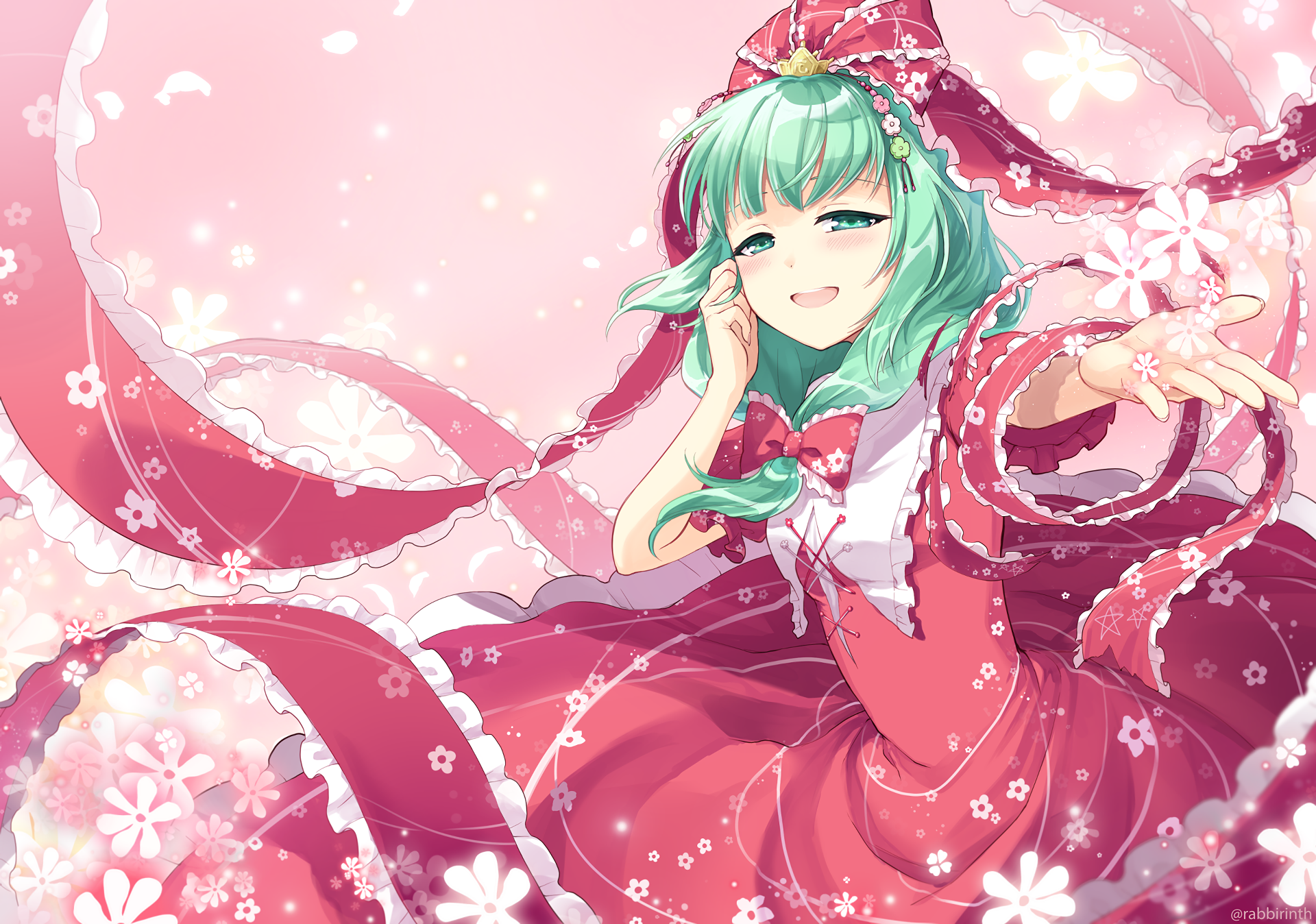 Download Hina Kagiyama Anime Touhou HD Wallpaper