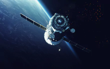 Sci Fi satellite HD Desktop Wallpaper | Background Image