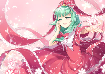 Hina Kagiyama Anime Touhou HD Desktop Wallpaper | Background Image