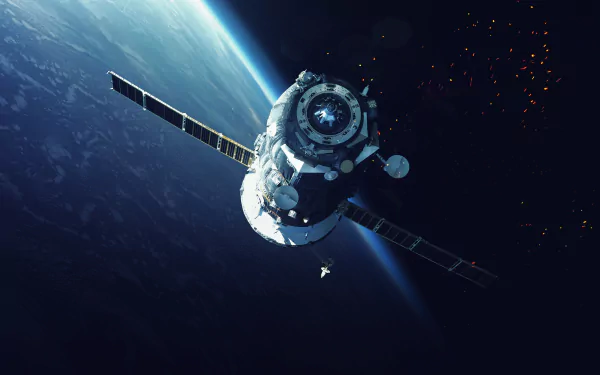 Sci Fi satellite HD Desktop Wallpaper | Background Image