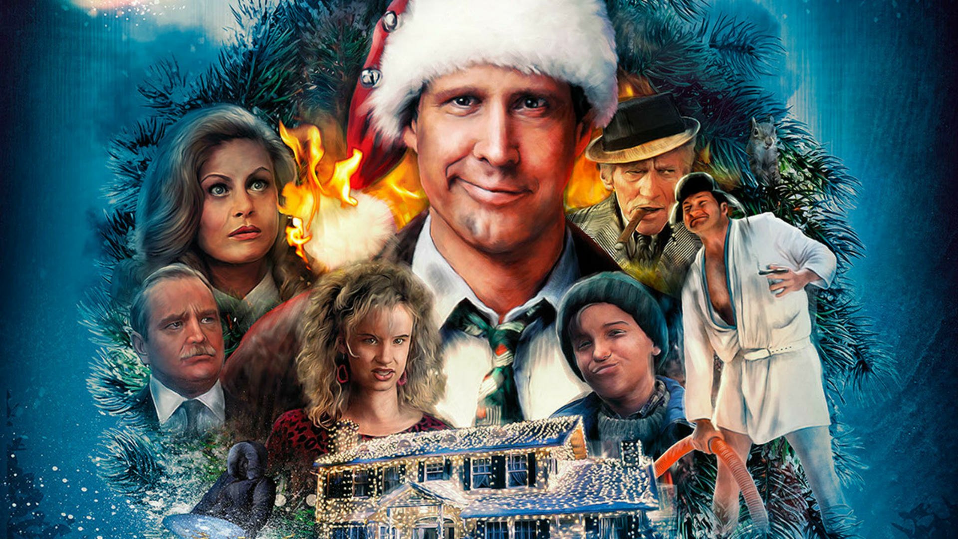 Download Chevy Chase Movie National Lampoon s Christmas Vacation HD Wallpaper