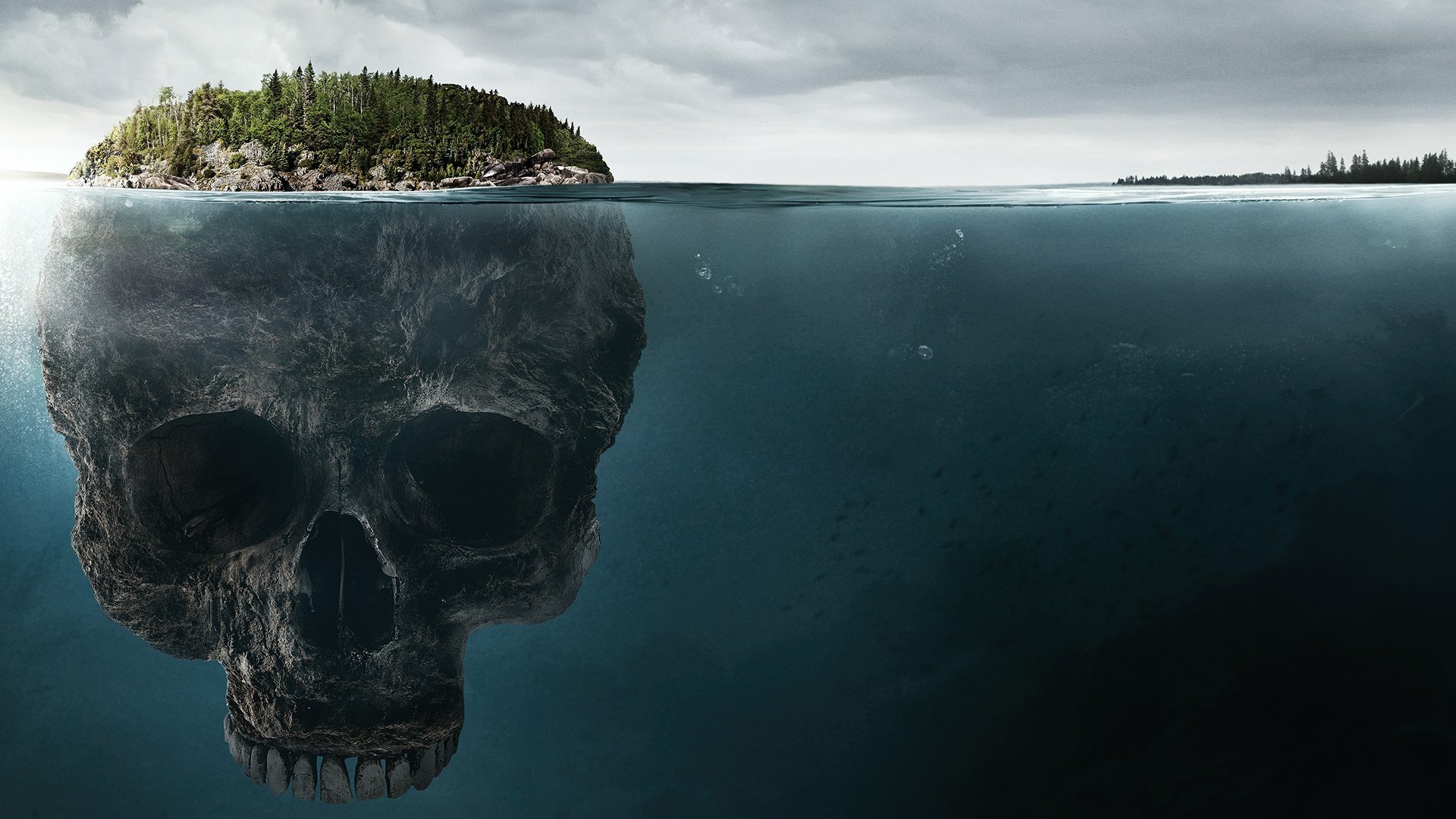 Download Ocean Water Skull TV Show The Curse Of Oak Island HD Wallpaper