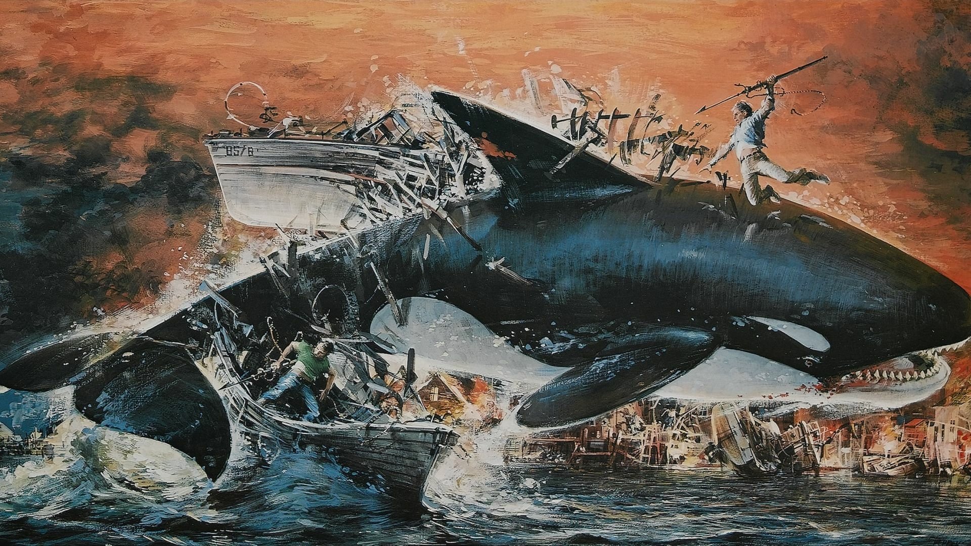 Orca: The Killer Whale HD Wallpapers und Hintergründe