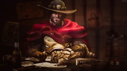 McCree (Overwatch) video game Overwatch HD Desktop Wallpaper | Background Image