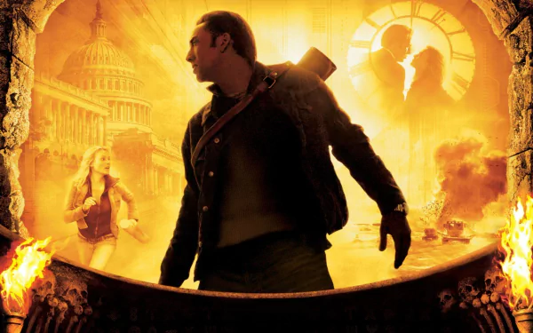 Diane Kruger Nicolas Cage movie National Treasure HD Desktop Wallpaper | Background Image