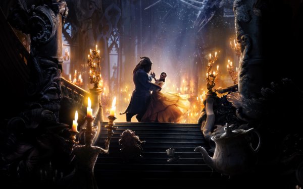 Movie Beauty And The Beast (2017) Emma Watson Dan Stevens HD Wallpaper | Background Image