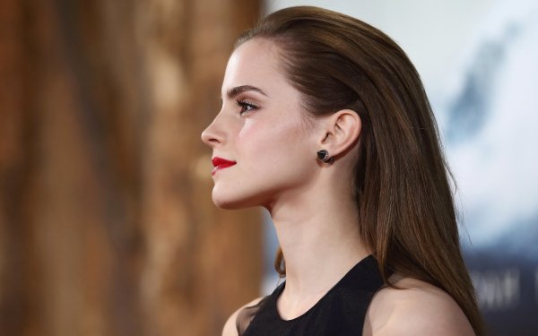 Celebrity Emma Watson Actresses United Kingdom English British Lipstick Actress Brown Eyes Brunette HD Wallpaper | Background Image