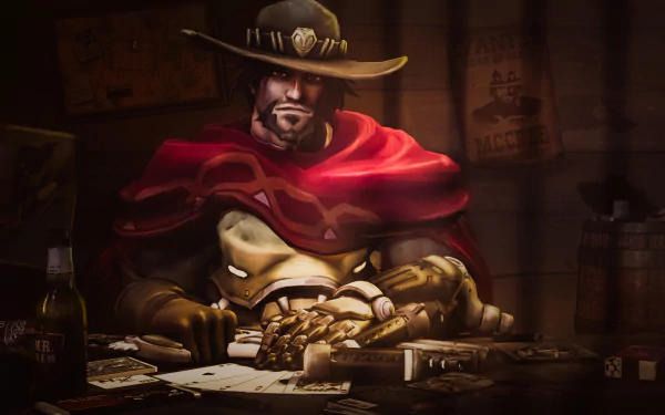 McCree (Overwatch) video game Overwatch HD Desktop Wallpaper | Background Image