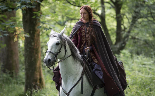 Laura Haddock horse TV Show Da Vinci's Demons HD Desktop Wallpaper | Background Image