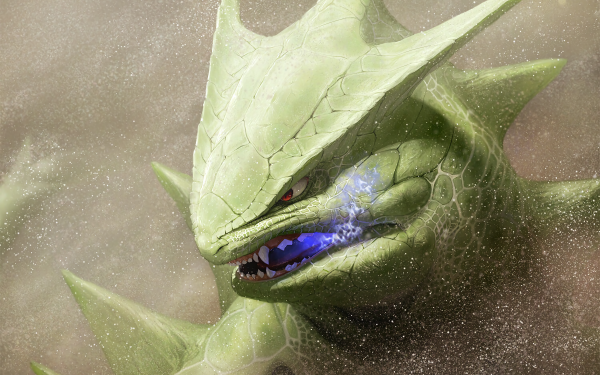 Anime Pokémon Tyranitar HD Wallpaper | Background Image