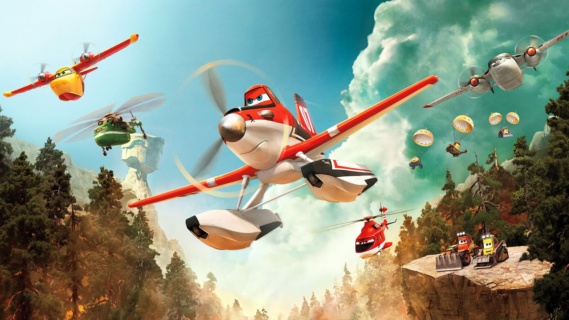 Download Movie Planes: Fire & Rescue HD Wallpaper