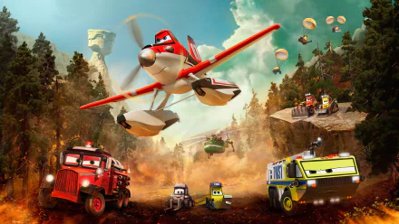 movie Planes: Fire & Rescue HD Desktop Wallpaper | Background Image