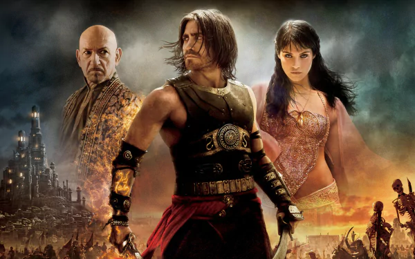 Gemma Arterton Jake Gyllenhaal movie Prince of Persia: The Sands of Time HD Desktop Wallpaper | Background Image