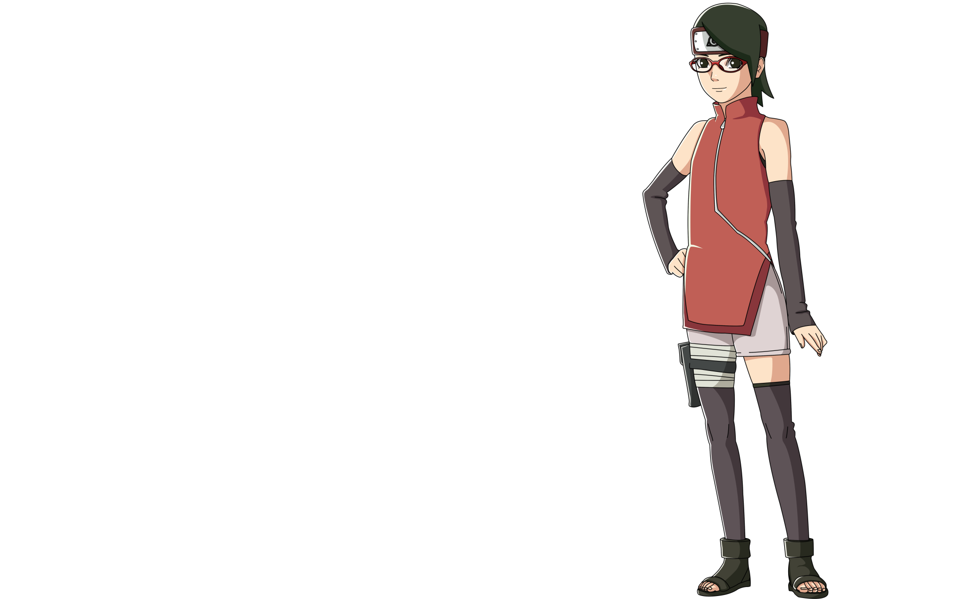 Download Sarada Uchiha Anime Boruto HD Wallpaper