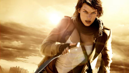 Alice (Resident Evil) Milla Jovovich movie Resident Evil: Extinction HD Desktop Wallpaper | Background Image