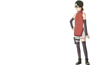 Sarada Uchiha Anime Boruto HD Desktop Wallpaper | Background Image