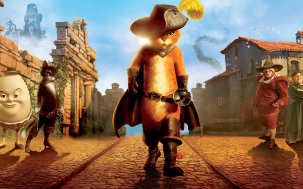 movie Puss in Boots HD Desktop Wallpaper | Background Image