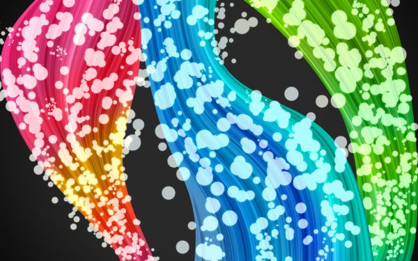 Abstract Colors Pattern Shapes Texture Fractal CGI HD Wallpaper | Background Image