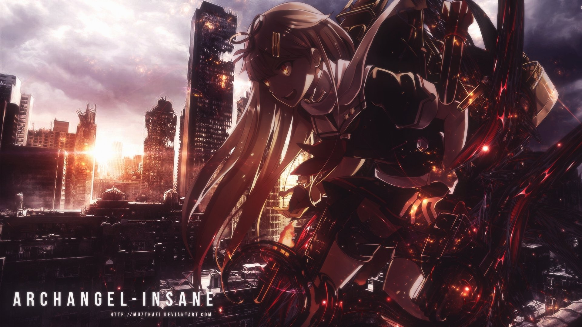 Download Yuudachi (Kancolle) Anime Kantai Collection HD Wallpaper by muztnafi